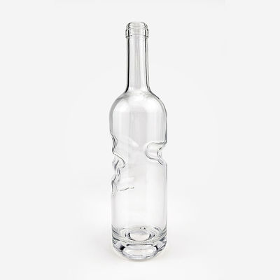 Glasflasche 750 ml für Spirituosen und Wein
