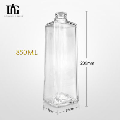 Siebdruck, Warmstempel, Malerei, Gravur, Elektroplattierung, Glasflasche 500 ml