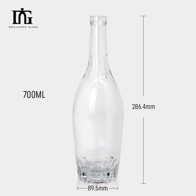 250 ml/500 ml/700 ml/750 ml Flasche Glas Rotwein