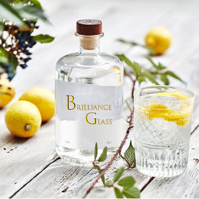 250 ml 500 ml 750 ml Olivenöl Schraubkappe Glasflasche in quadratischer runder Form für Bier