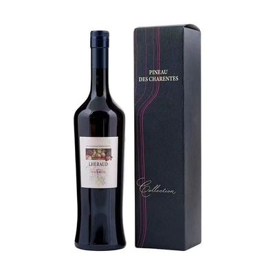 Recycelbare Magnetverschluss Wein Glasflasche Verpackungskiste für Anpassungsmöglichkeiten
