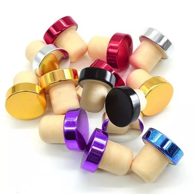 Holzgravierter T-Form Alkohol Tequila Wodka Gin Glasflasche Synthetische Bar Top Stopper