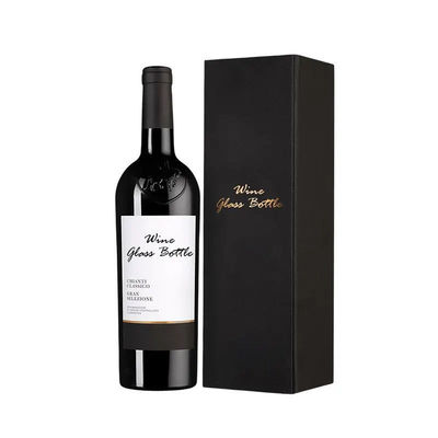 Kartonverpackung für Whisky/Wasserflasche Geschenkbox mit individueller Eva