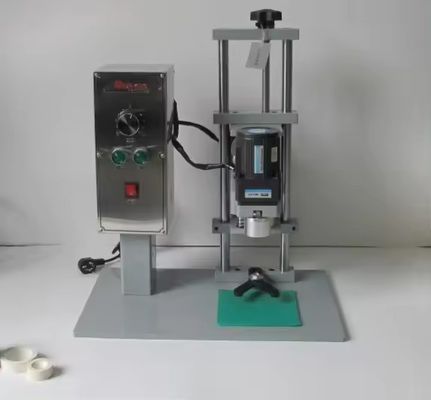 DDX-450 manuelle halbautomatische Glas-Aluminium-Flaschenkappe Spiralversiegelungsmaschine zum Gebrauch
