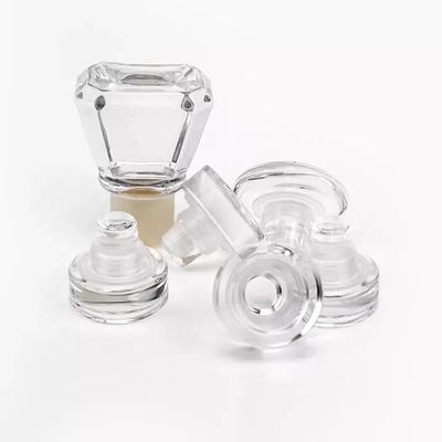 Customized Größe Aluminiumglas T-Form Kappe mit Polymer Stopper und Holzmalerei