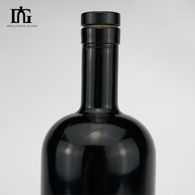 Leere 700 ml Glasflasche mit Halbspray für Whisky Brandy Wodka Gin Rum Likör und Wein