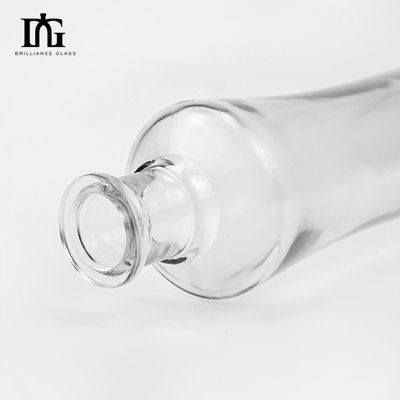 Gravierende Oberflächenbehandlung 750 ml 500 ml 350 ml leere Glasflasche für Whisky und Gin