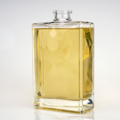Siebdruck Warmstempelmalerei 500 ml Glasflasche für Wodka Gin Whisky