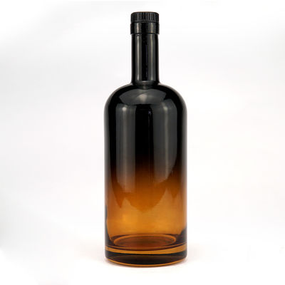 700 ml Liquor Glasflasche für Getränke Industriegetränke Transparent Bernstein Schwarz