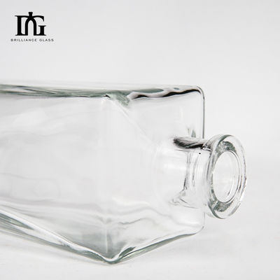 700 ml eigene, quadratische Super-Flint-Glas-Flasche für Whisky, Wodka und Tequila