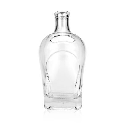 700 ml/750 ml Glasflasche mit Deckel für individuelle Gravierungen und Marken