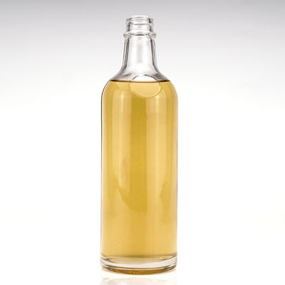 Flasche aus klarem Glas mit Schraubverschluss 500 ml/750 ml/1L
