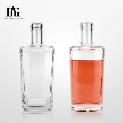 Kappe Korkenschraube Beide 750 ml Glas Flasche Alkohol für Whisky Gin Wodka Spirituosen Wein