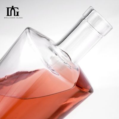 Kappe Korkenschraube Beide 750 ml Glas Flasche Alkohol für Whisky Gin Wodka Spirituosen Wein