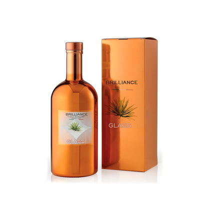 Korkschraube mit beiden Kappen Glasflasche für Wodka Whisky 750 ml 500 ml 375 ml Miniatur