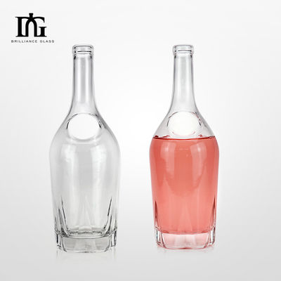Glasflasche für Wodka Whisky Brandy Rum Likör Exquisites Design und Funktionalität