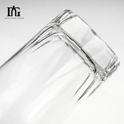 Glasflasche für Wodka Whisky Brandy Rum Likör Exquisites Design und Funktionalität
