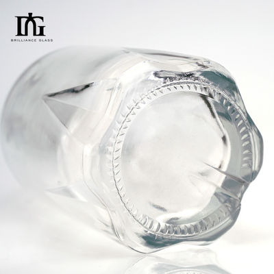 Glasflasche für Wodka Whisky Brandy Rum Likör Exquisites Design und Funktionalität