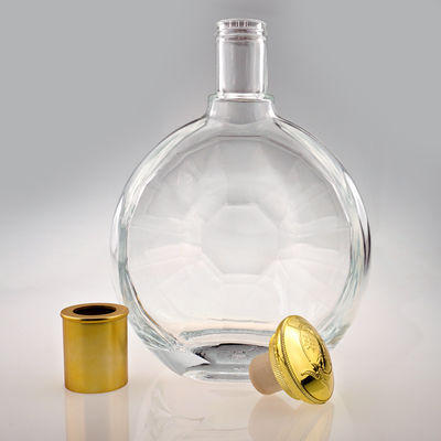 500 ml 700 ml 750 ml Glasflaschen für die Bearbeitung von Frostoberflächen Gin Wodka Whisky Spirituosen