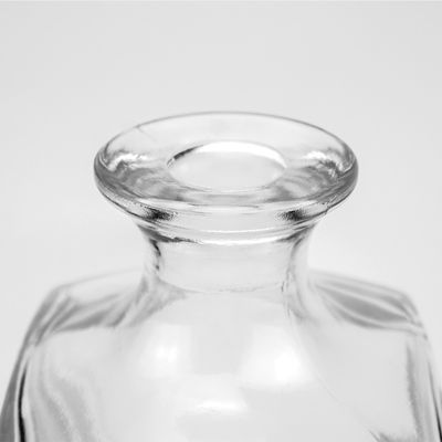 Kappe Korkenschraube Beide 750 ml Quadratform Glas Gin Whiskey Liquor Flasche für die Apotheke