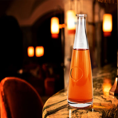750 ml 1000 ml Rum Whisky Gin Tequila Brandy Liköre Getränke Glasflasche mit Korkkappe