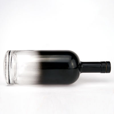 700 ml 750 ml 1000 ml Sprühmalerei Korkkopf Super Flint Wein Spirituosen Glasflasche