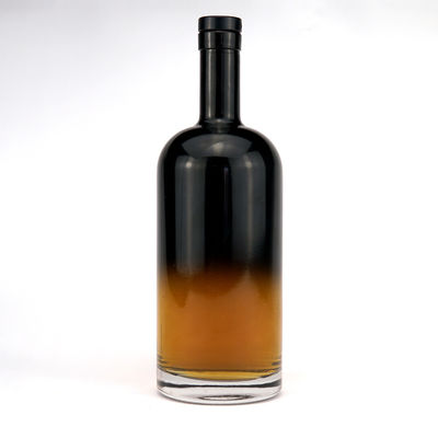 700 ml 750 ml 1000 ml Sprühmalerei Korkkopf Super Flint Wein Spirituosen Glasflasche