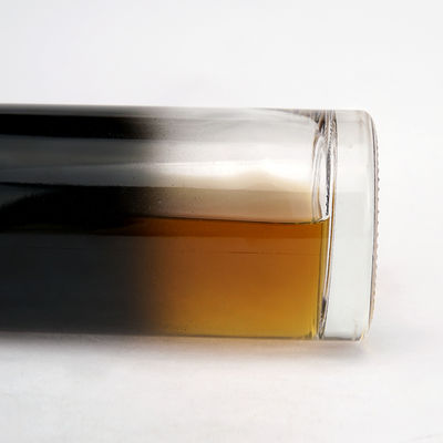 700 ml 750 ml 1000 ml Sprühmalerei Korkkopf Super Flint Wein Spirituosen Glasflasche
