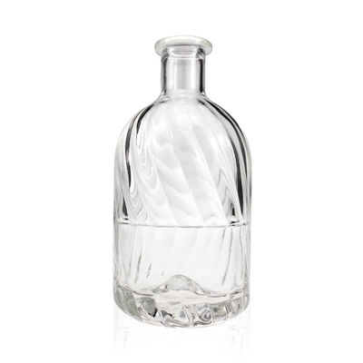 Maßgeschneiderte Gravierungen 375 ml 500 ml 700 ml Glasflaschen für Saft Wein Alkohol Rum Brandy
