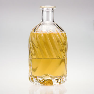Maßgeschneiderte Gravierungen 375 ml 500 ml 700 ml Glasflaschen für Saft Wein Alkohol Rum Brandy