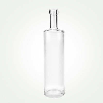 Klares Matte Schwarzes Glas Alkoholflasche 750 ml Nordischer Gin Whisky Wodka Liköre und Getränke