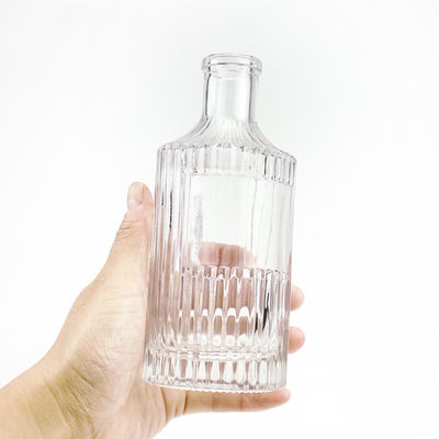 Grundmaterial Glas 250 ml Gravierflasche für Wodka Gin Tequila Rum Whisky Likör
