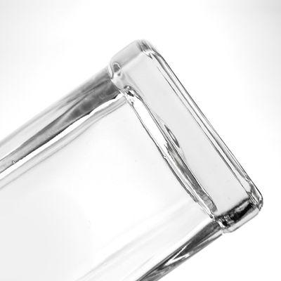 Akzeptables Kunden-Logo Glas-Spirit-Rum-Flasche 500 ml 750 ml Schraubkappe Versiegelung