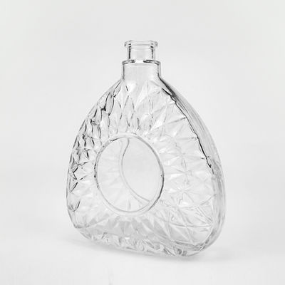 Akzeptables Kundenlogo 750 ml 75 cl klare Glasflasche für Spirituosen und Getränke