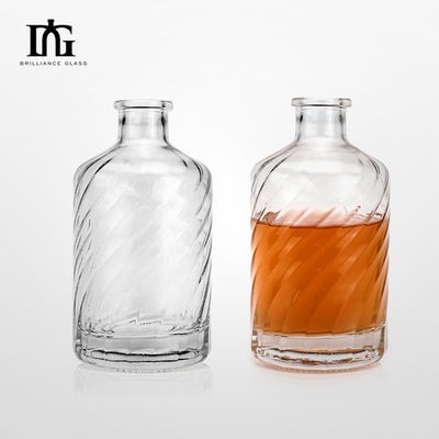 Versiegelungsart CORK 500 ml 700 ml 750 ml leerer Rum Whisky Spirits Wodka Glas Flasche
