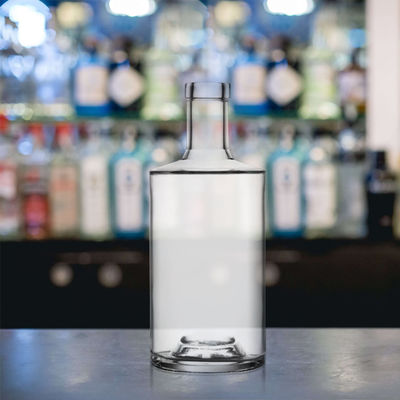 700 ml Glasflasche für Wodka Rum Whisky Siebdruck Warmstempel Malerei Gravur