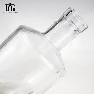 700 ml Glasflasche für Wodka Rum Whisky Siebdruck Warmstempel Malerei Gravur