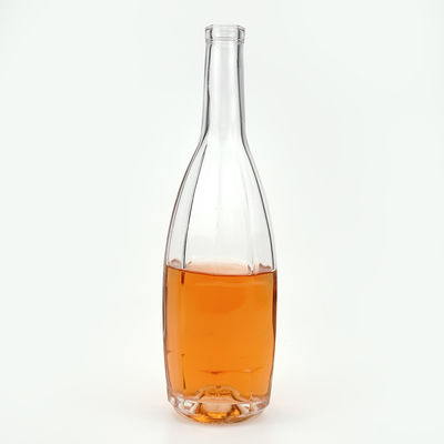 750 ml schlanke Rotwein Brandy Rum Wein Flasche perfekt für Kaffee-Enthusiasten