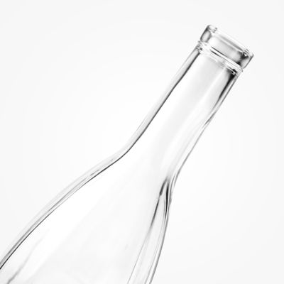 750 ml schlanke Rotwein Brandy Rum Wein Flasche perfekt für Kaffee-Enthusiasten