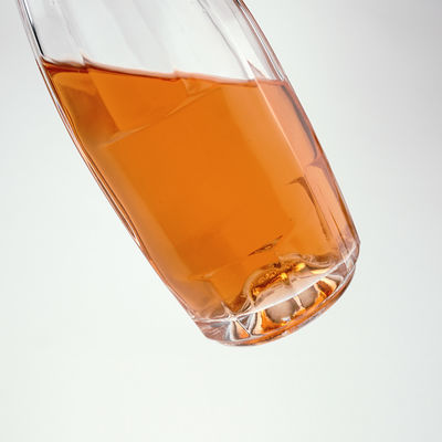 750 ml schlanke Rotwein Brandy Rum Wein Flasche perfekt für Kaffee-Enthusiasten