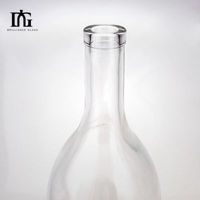 250 ml/500 ml/700 ml/750 ml Flasche mit rundem Glas mit Korkenverschluss