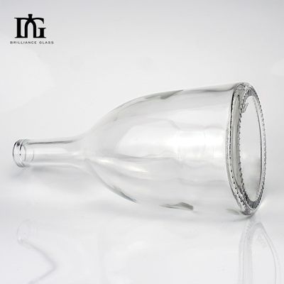250 ml/500 ml/700 ml/750 ml Flasche mit rundem Glas mit Korkenverschluss