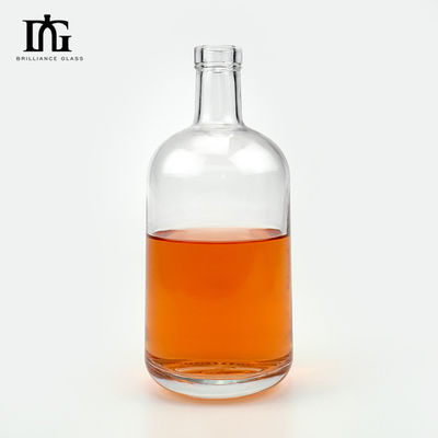 500 ml 750 ml Matte Schwarz Weiß Tequila Likör Glasflasche Wein Getränk Gin Wodka mit Kork