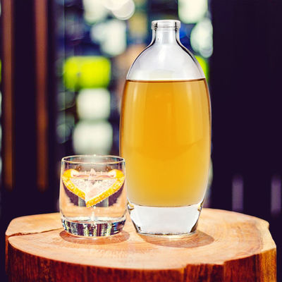 500 ml/700 ml/750 ml Fassungsvermögen Super Flint Weinflasche Glasbehälter für Energiegetränke