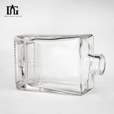 500 ml/700 ml/750 ml Kapazität Klassiker Quadratische Würfel Glas Whisky Brandy Wodka Flasche
