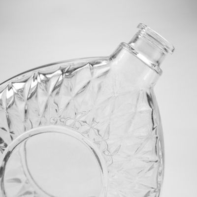 Industriegetränke 500 ml Glasflasche für Whisky klar und langlebig
