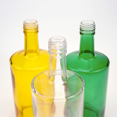 Super Flint Flat Shoulder Glasflasche für Spirituosen und Getränke Custom 500 ml 750 ml