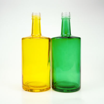 Super Flint Flat Shoulder Glasflasche für Spirituosen und Getränke Custom 500 ml 750 ml