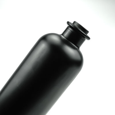 750 ml klare runde Glasflasche mit Korkkopf für Brandy Gin Rum Wodka Tequila Alkohol