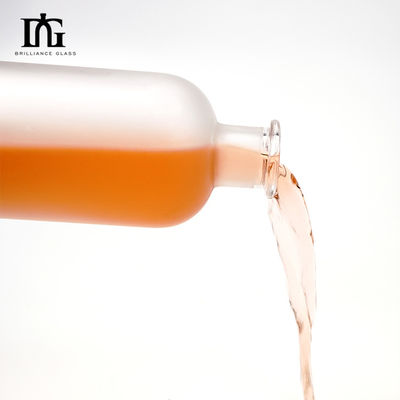 Flasche mit schwerer Basis für Spirituosen und Getränke 500 ml Extra Flint Glass Eisweinflaschen